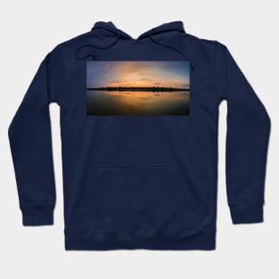 Idyllic dusk panorama Hoodie